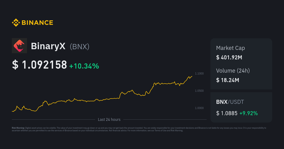 바이너리엑스(BinaryX) 코인