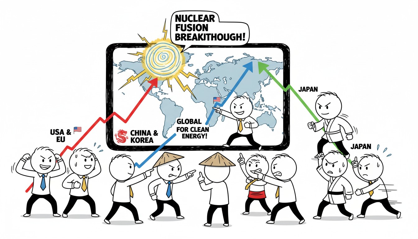 글로벌 핵융합 에너지 기술 주도권 확보 경쟁