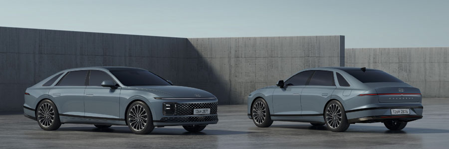 그랜저 풀체인지 트랜스미션 블루 펄