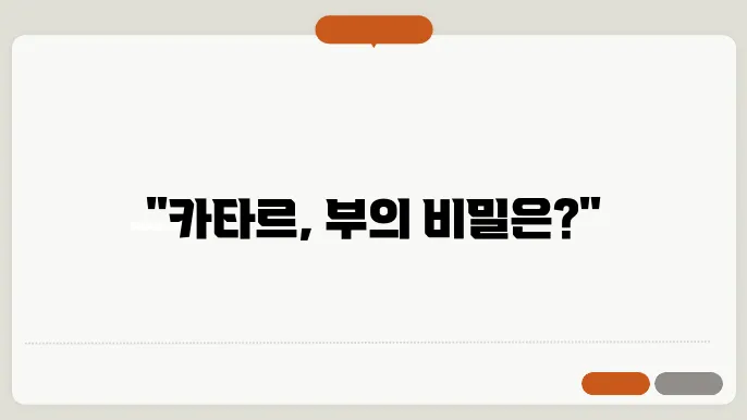 카타르 1인당 gdp