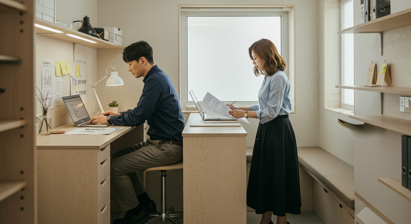 소형 사무실 인테리어