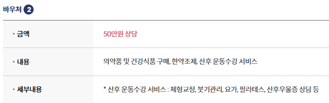 서울시 산모 산후조리경비 지원금