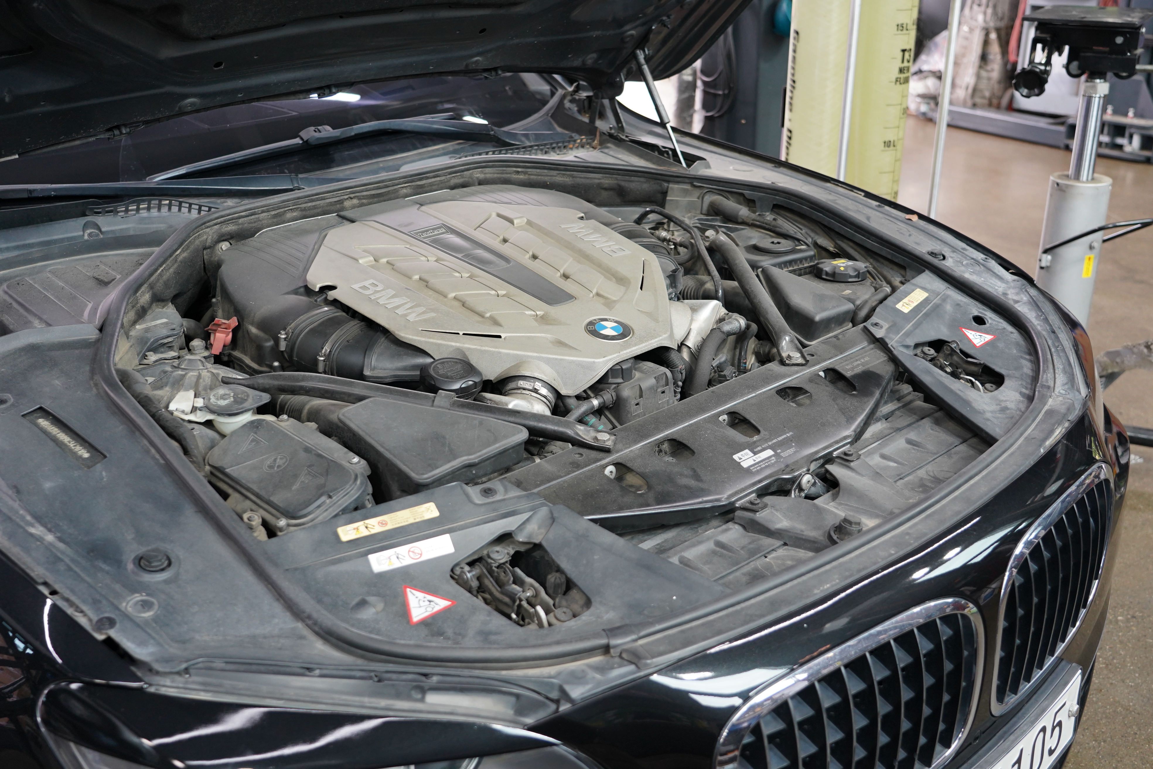 BMW 740LI 중고차 점검