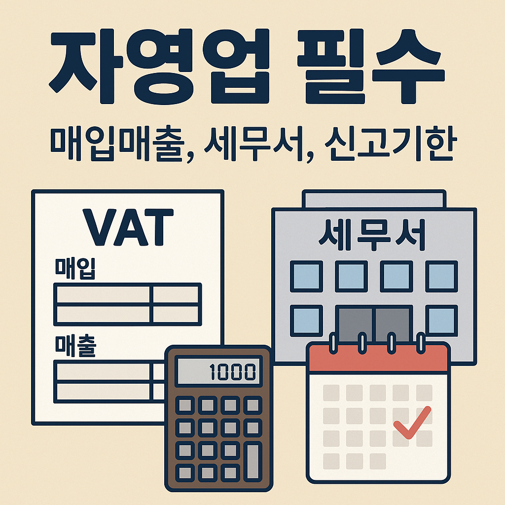 자영업 필수 부가세 이미지