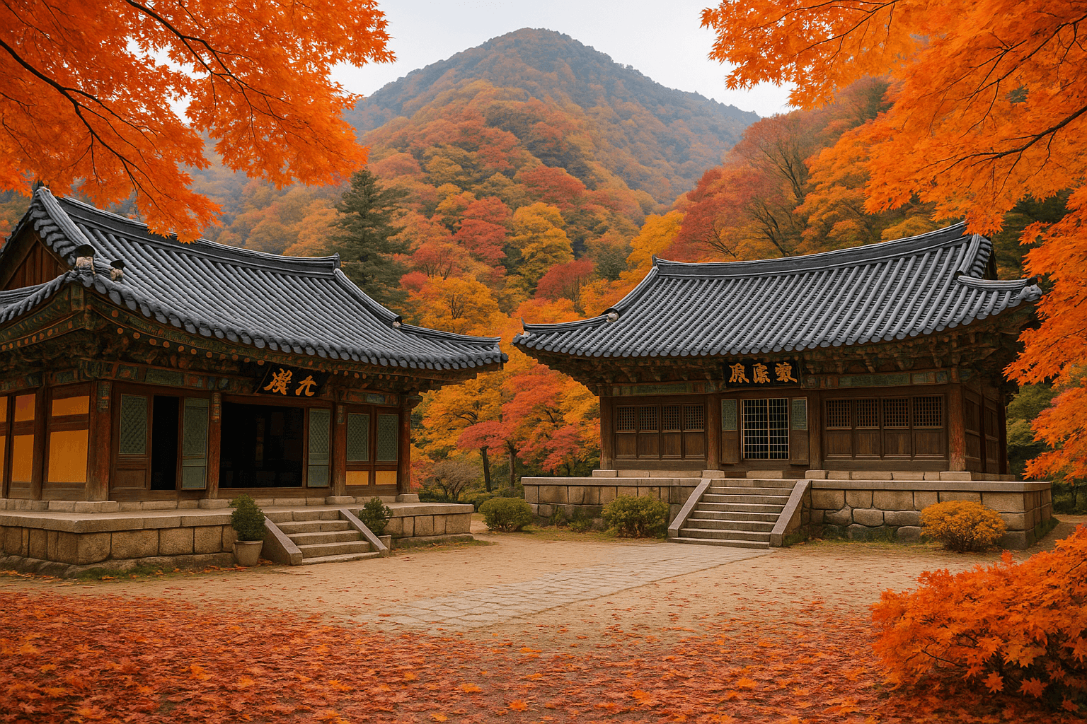 9월 가을빛으로 물든 합천 해인사, 전통과 자연이 어우러진 명소