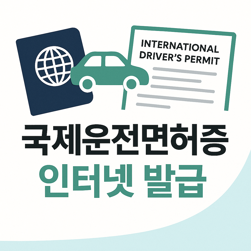 국제운전면허증 인터넷 발급|3분 만에 간편 신청하는 법