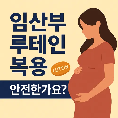 임산부 루테인 복용