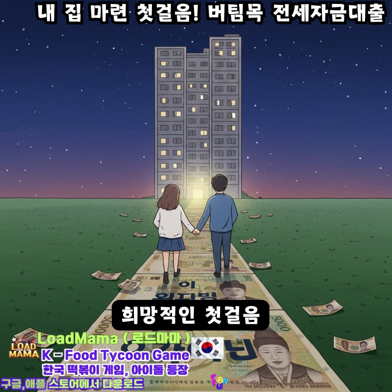 내 집 마련 첫걸음! 버팀목 전세자금대출 희망적인 모습