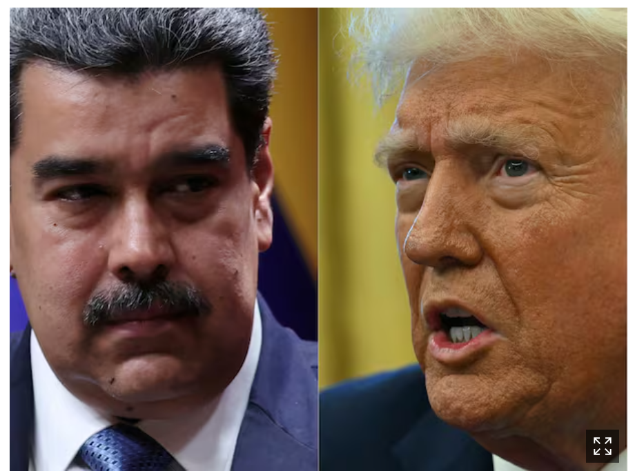 마두로와 트럼프
