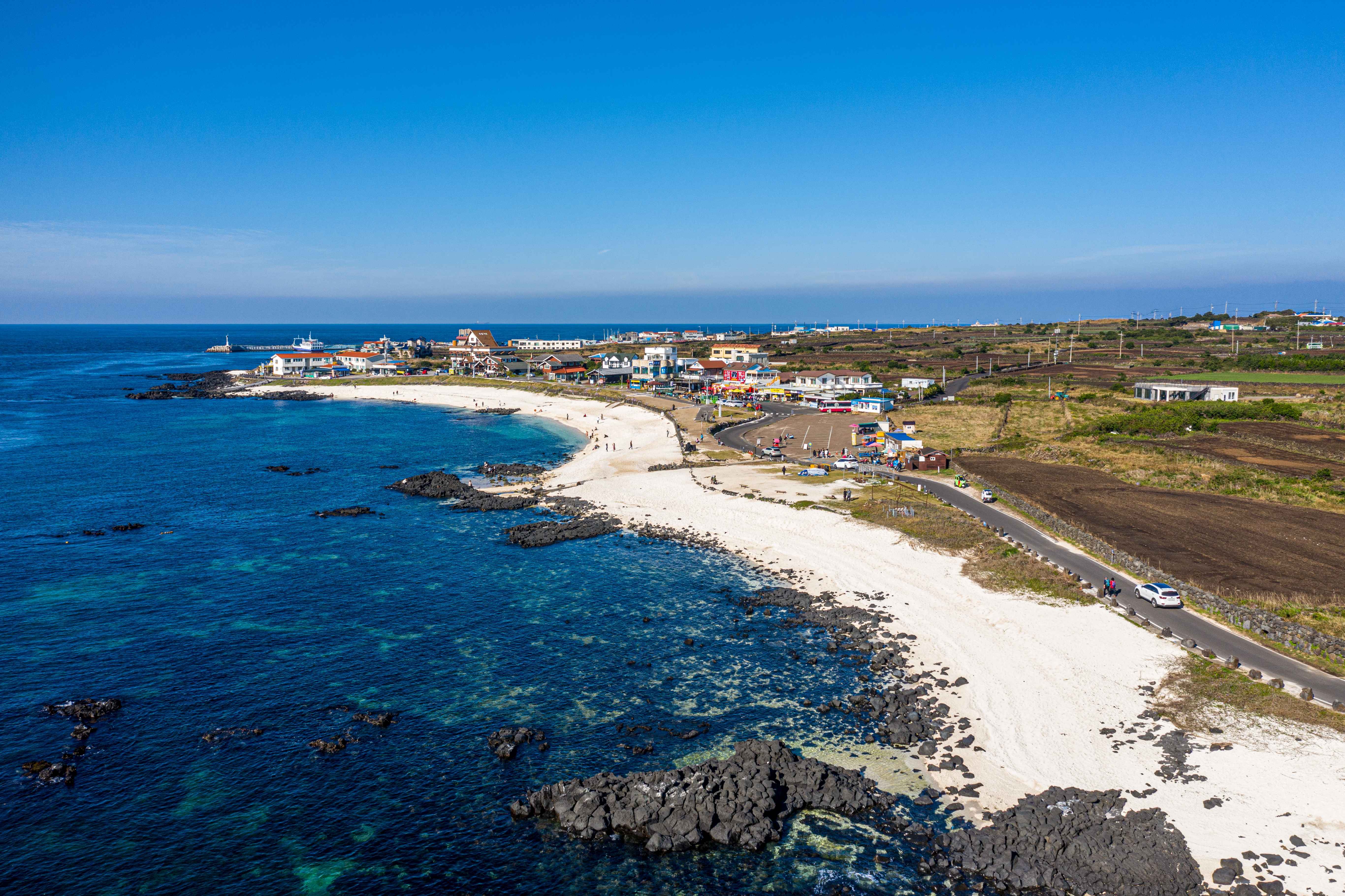 제주 우도 서빈백사해수욕장 사진