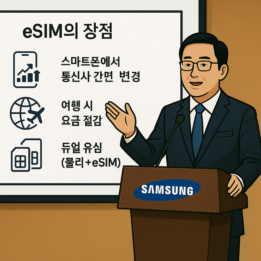 eSIM의 주요 장점