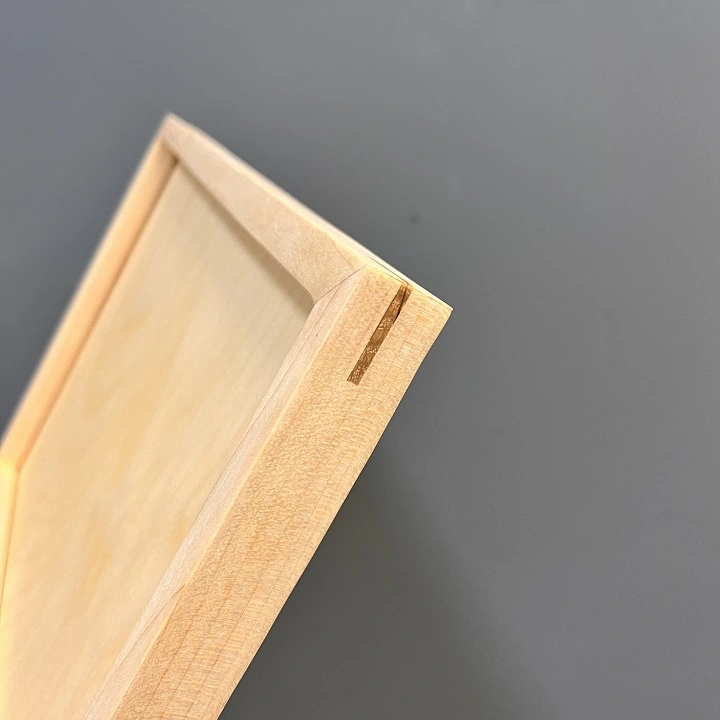 액자 촉 연귀 맞춤 공법 사진