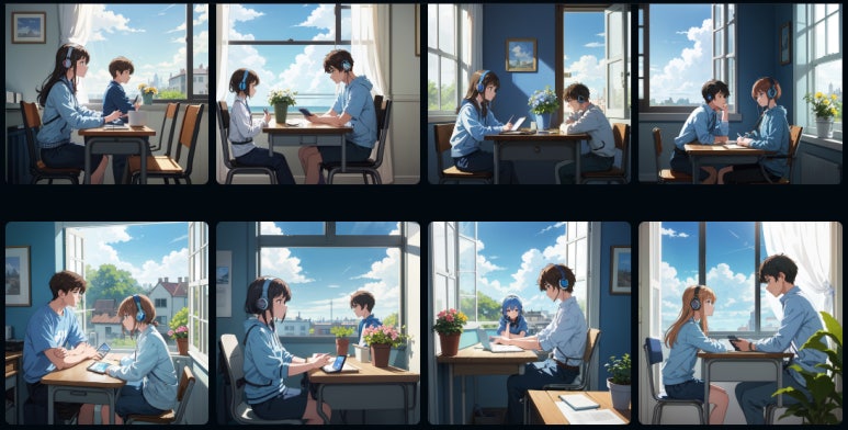 AI 생성이미지 샘플