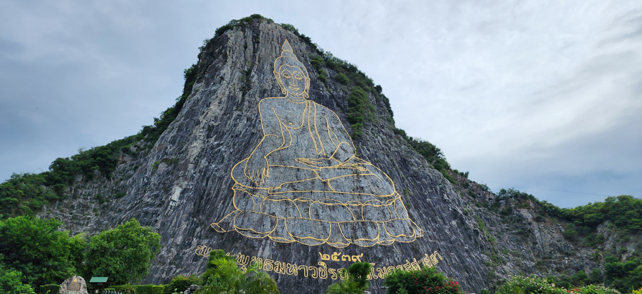 황금절벽사원 전경사진