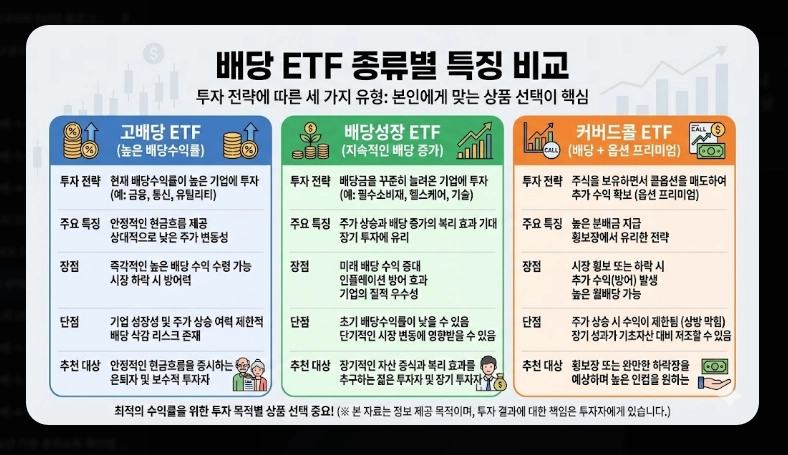 고배당 코스피 ETF TOP 5 [2026년] 종류별 특징 비교 및 절세 계좌 활용법