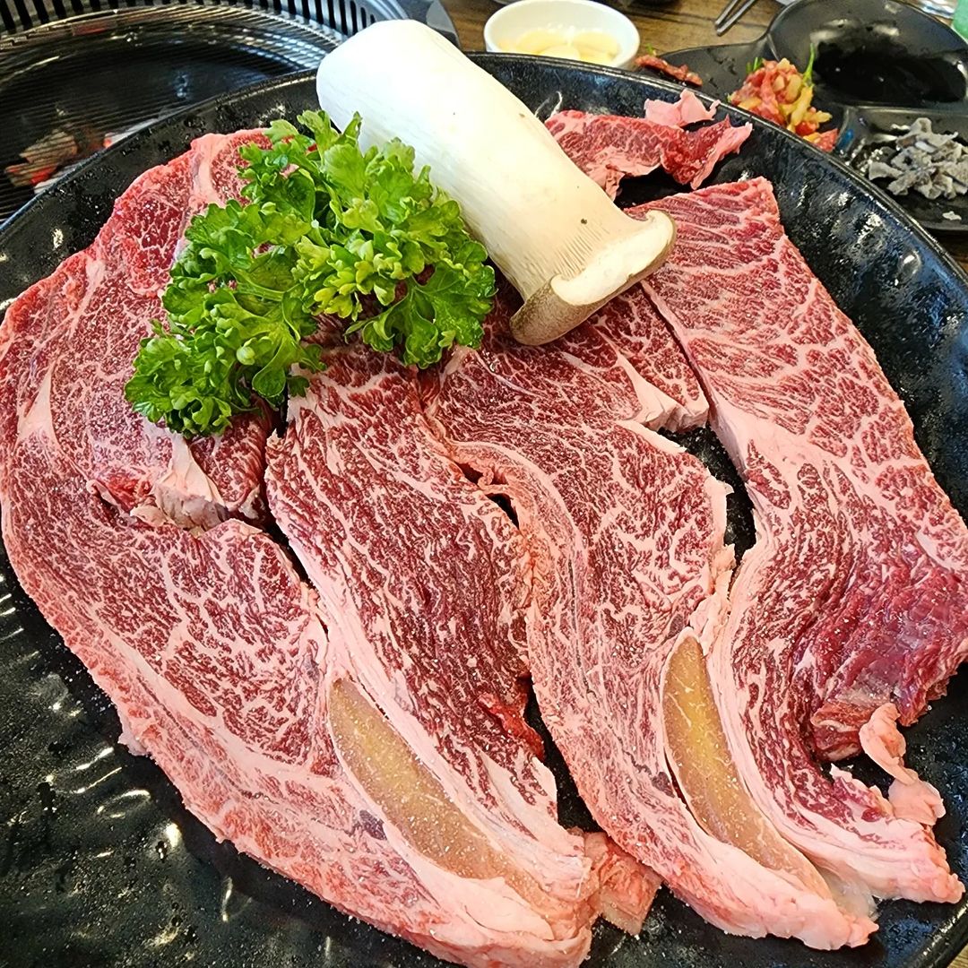 예산 식당 광시 한우 생갈비 꽃등심 갈비탕 택시맛객 맛집 추천