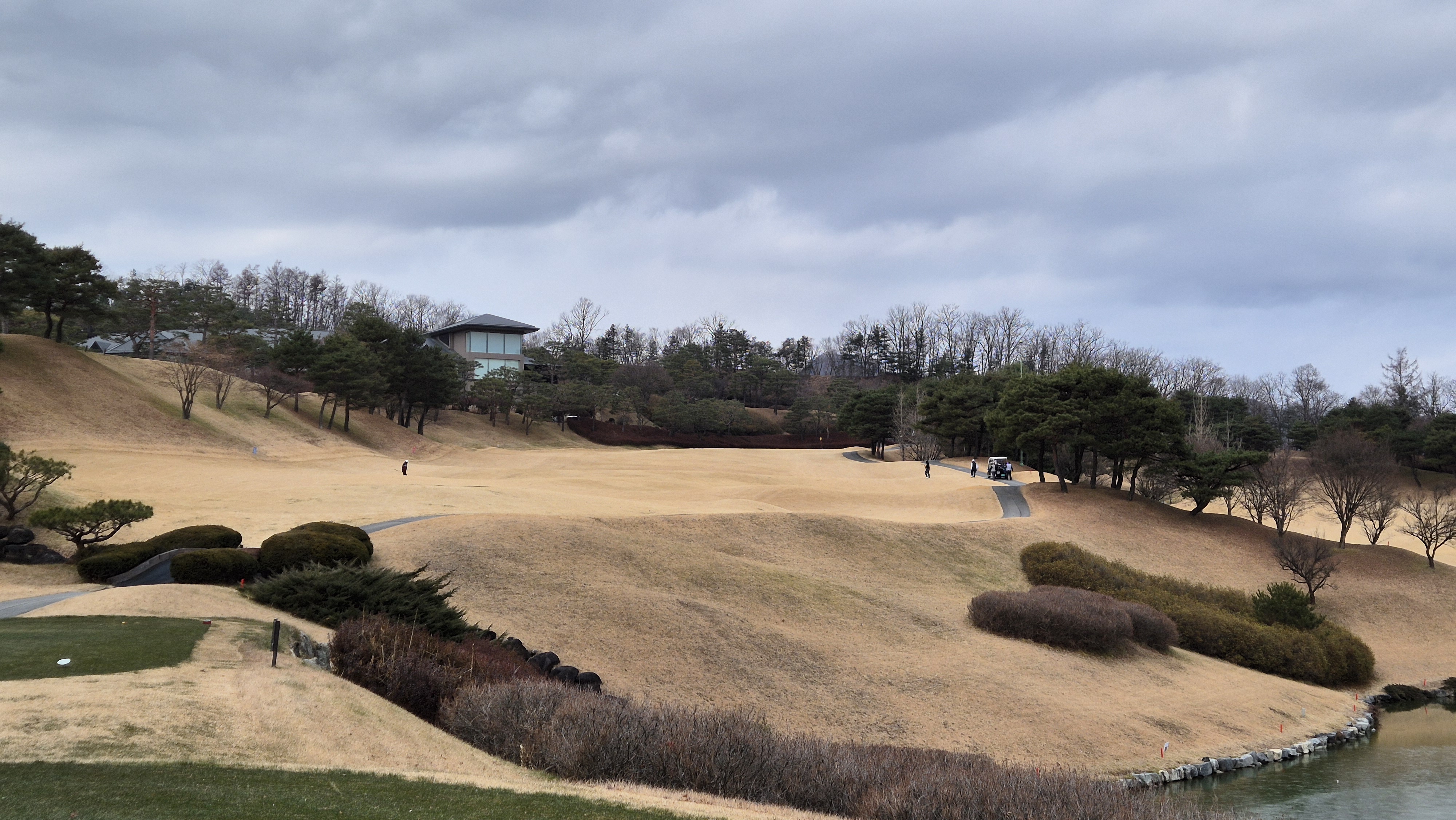 강촌cc 밸리-레이크 코스 사진 및 공략 정보