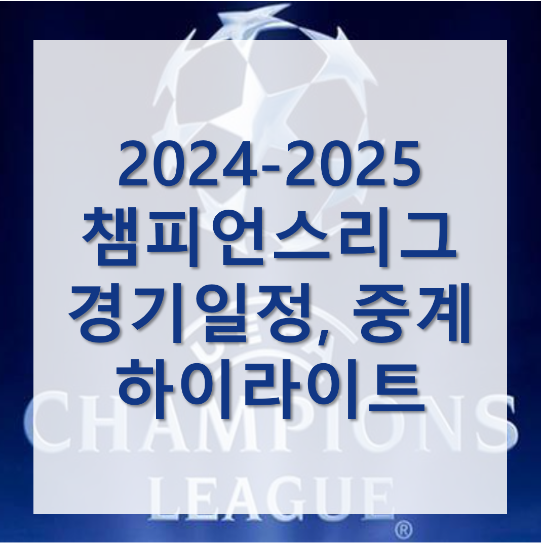 챔피언스리그소개