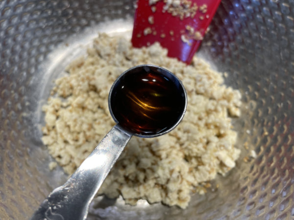 쑥갓 두부무침 양념 - 까나리 액젓으로 모자라는 간 맞추기