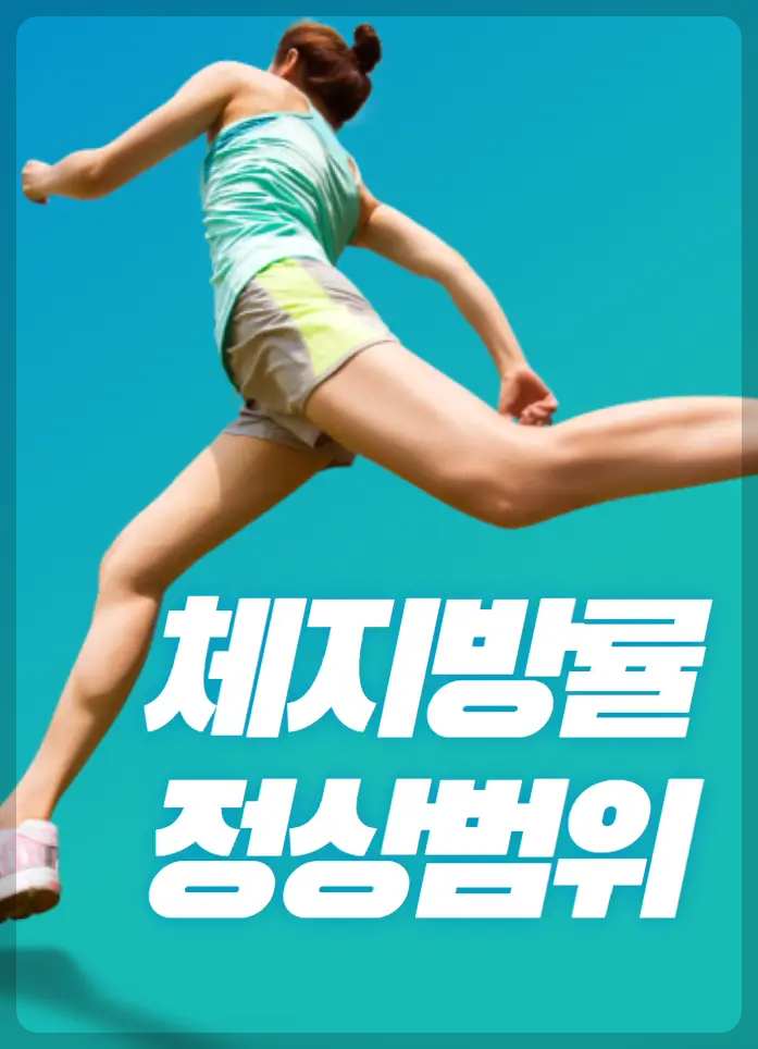 체지방률 정상범위