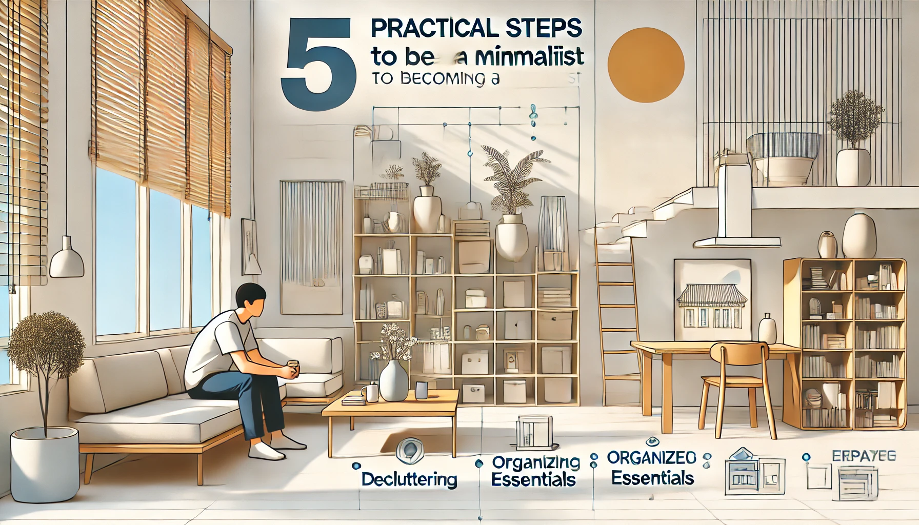 미니멀리스트가 되는 과정, 실천 가능한 5단계