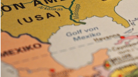 해류가 만든 기후, 멕시코만의 한류와 난류