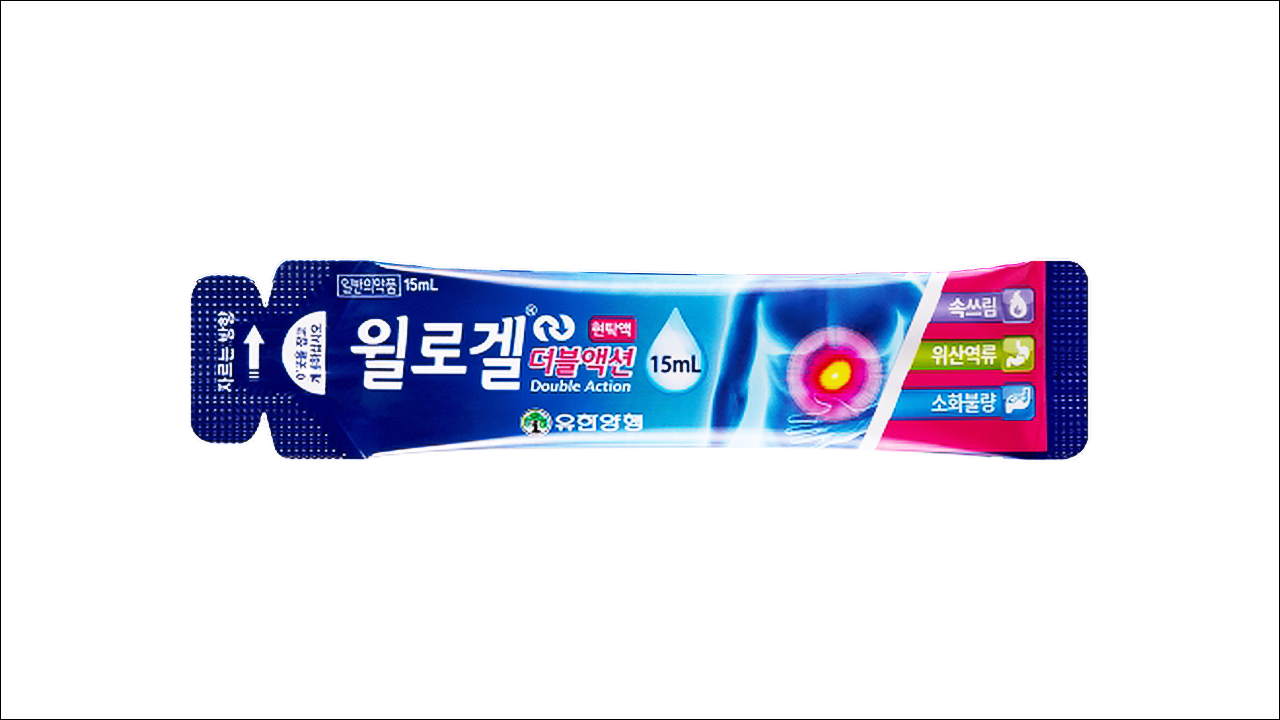 짜먹는 제산제 윌로겔 더블액션현탁액(Willogel Double Action Suspension)