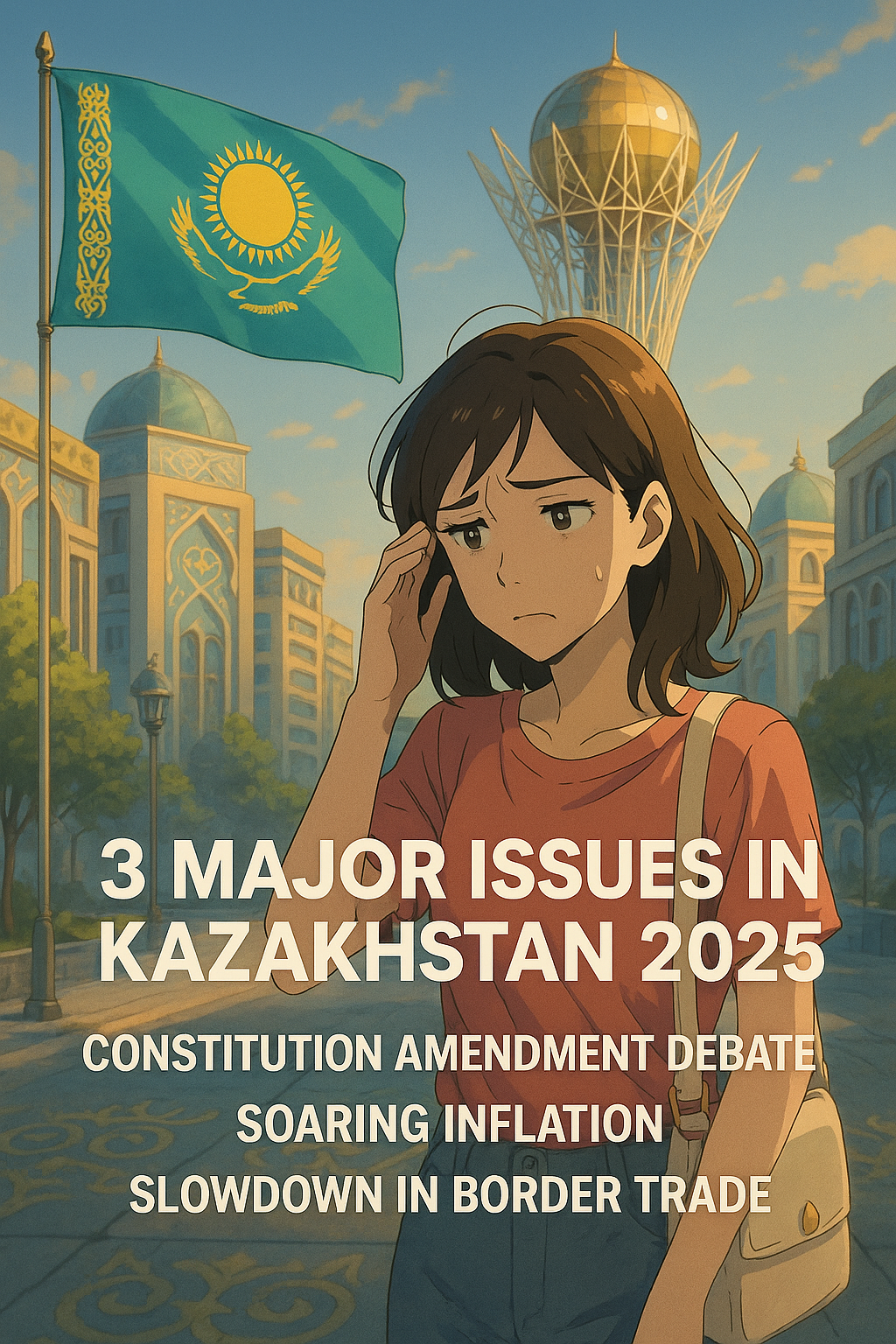 2025 카자흐스탄 3대 이슈 관련 사진