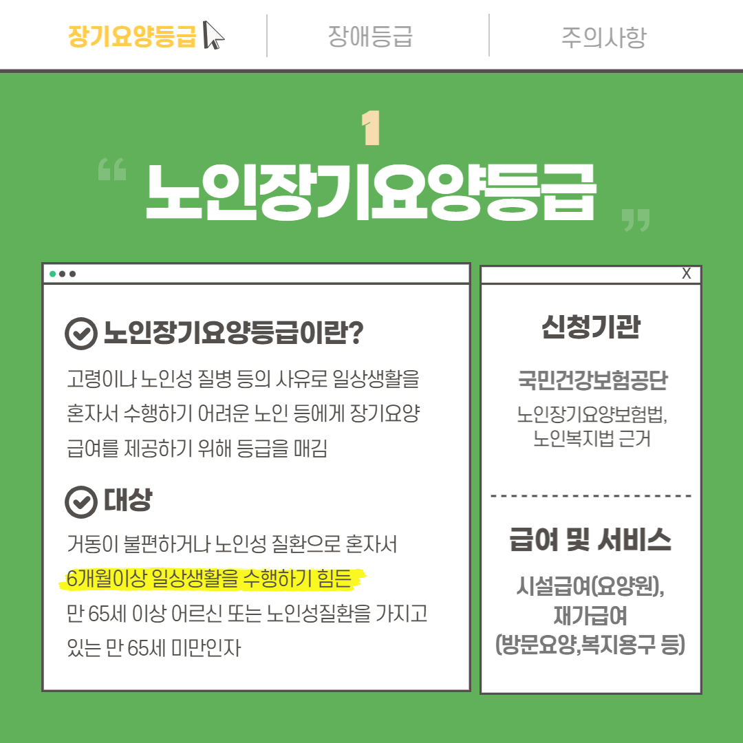 노인장기요양보험