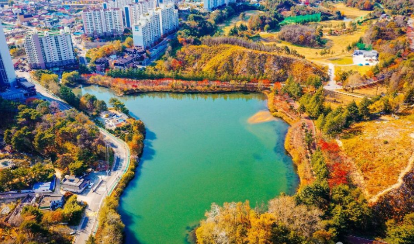 영랑호 전경 사진