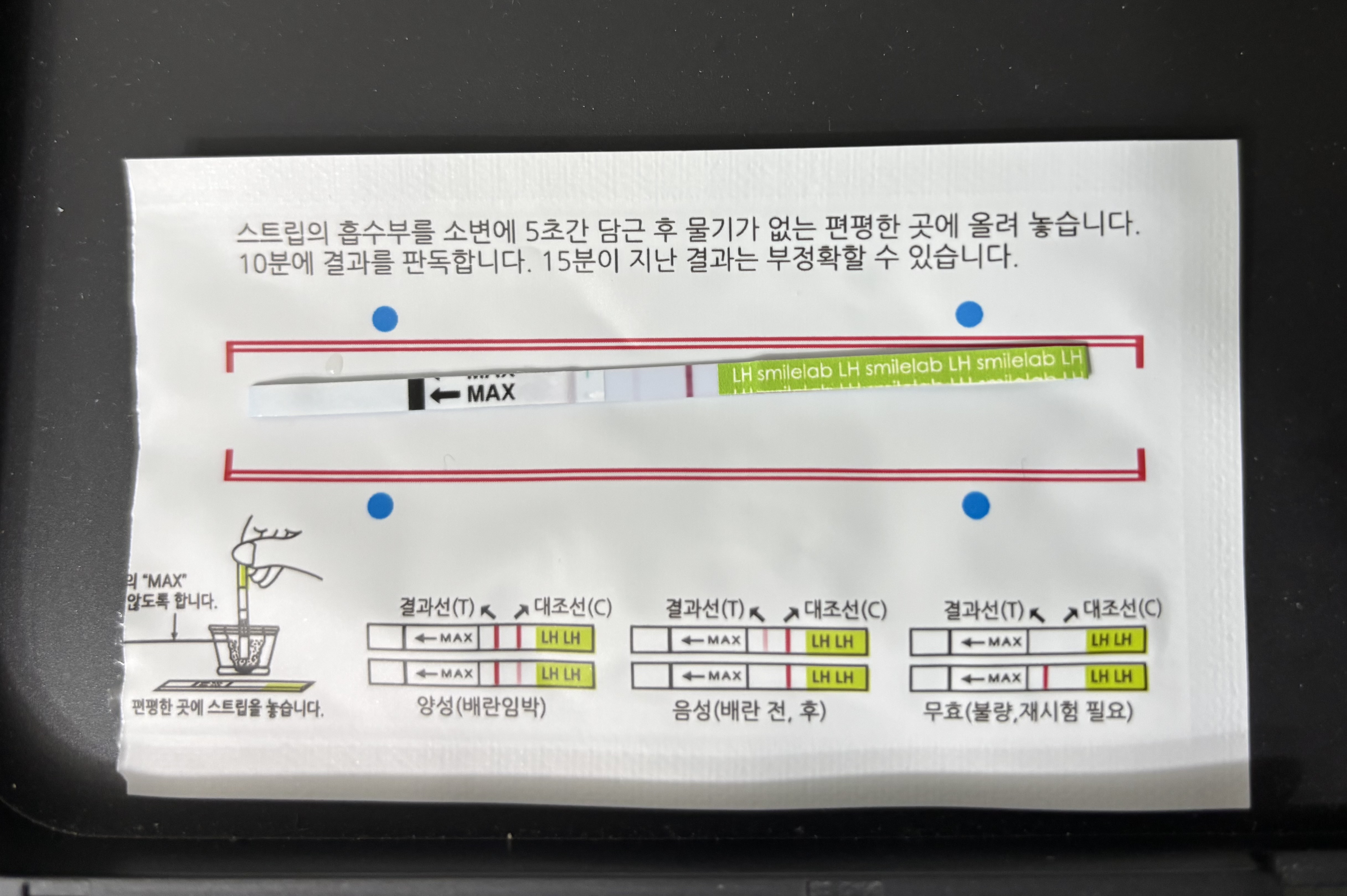 배란테스트기 (LH서지, 판독법, 자연임신)