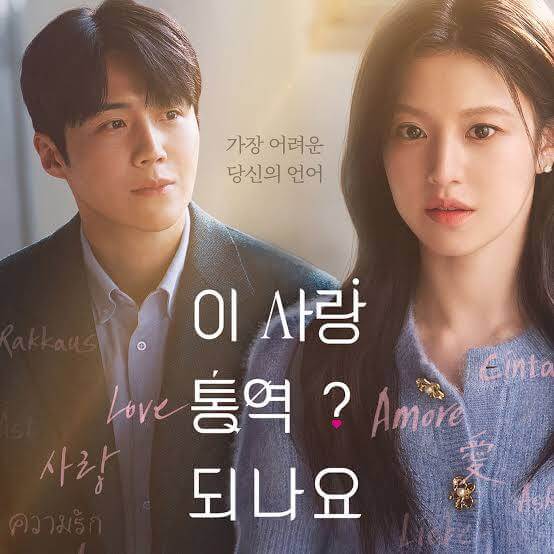 이 사랑 통역 되나요?포스터