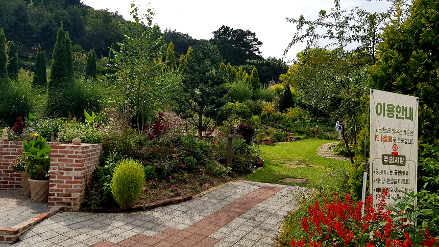 특색 있고 아름다운 민간 정원 30선 추천 여행 - 20. 괴산트리하우스 가든