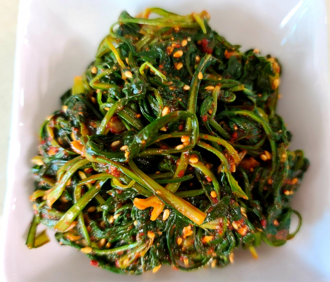 망초대 나물 무침