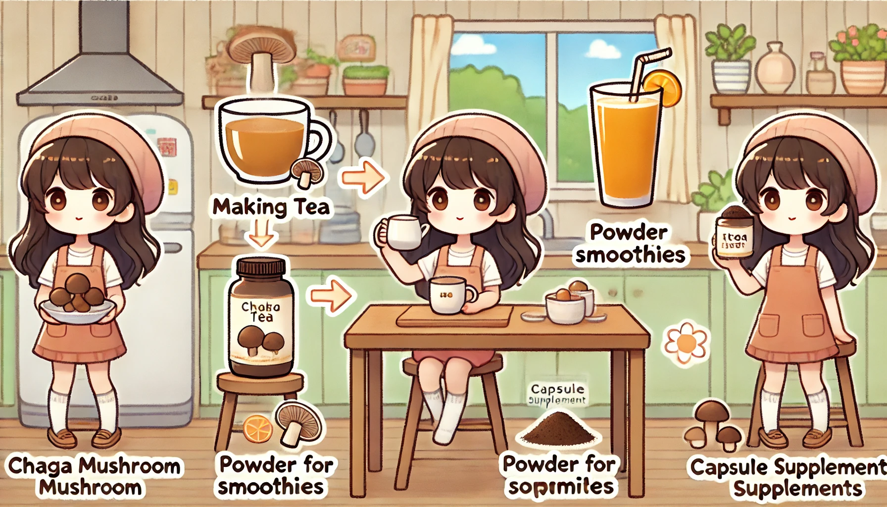 차가버섯 섭취 방법