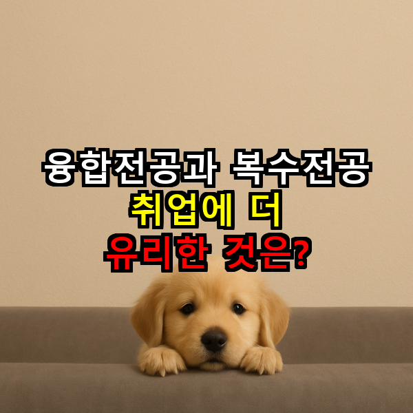융합전공과 복수전공 중 취업에 더 유리한 것은?