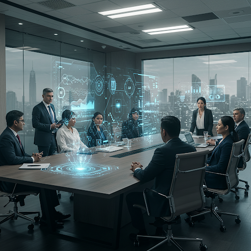 대기업 ai활용하는 이미지