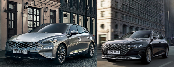 기아 K8과 현대 그랜져