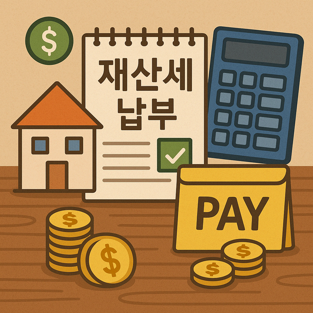 🏡7월 재산세 납부 시작! 놓치면 가산세까지?