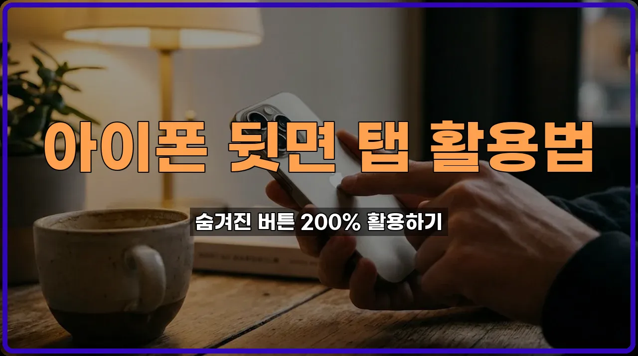 아이폰꿀팁