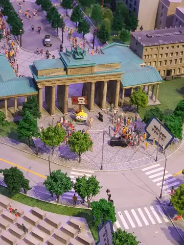 오산 미니어처빌리지 세계관 독일 베를린 올림픽 손기정