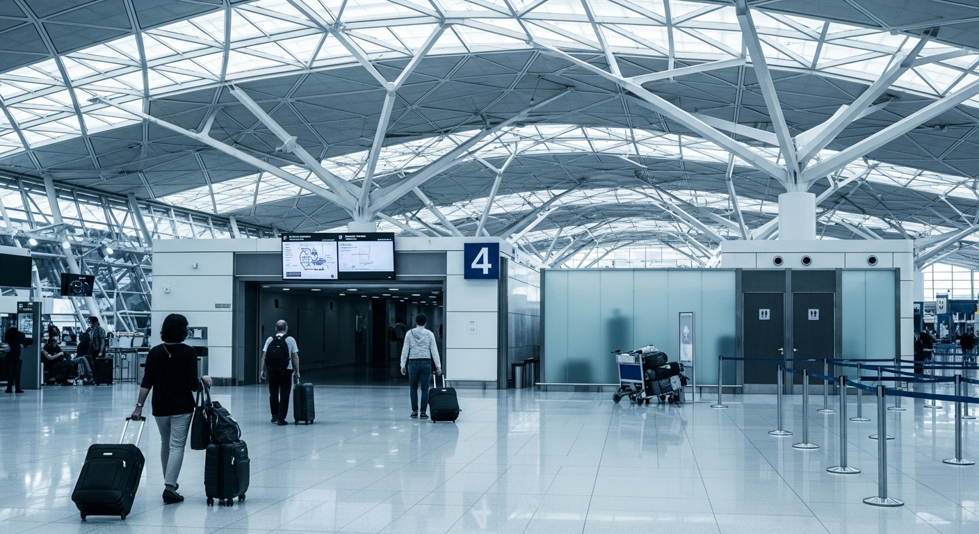 공항 체크인부터 비행기 탑승까지