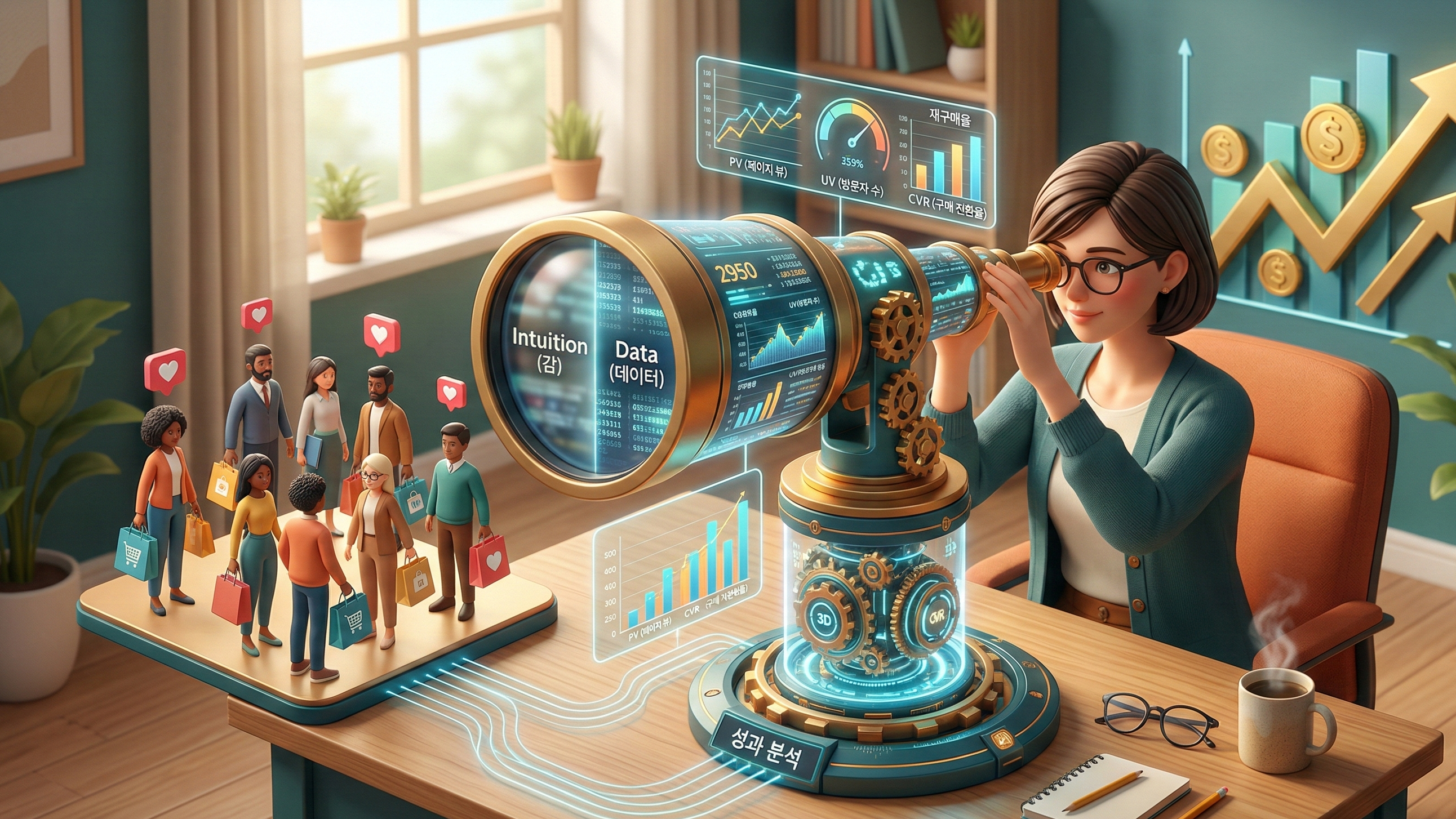 데이터 기반 성장: 쇼핑몰 런칭 후 꼭 챙겨야 할 핵심 운영 지표 관련 이미지