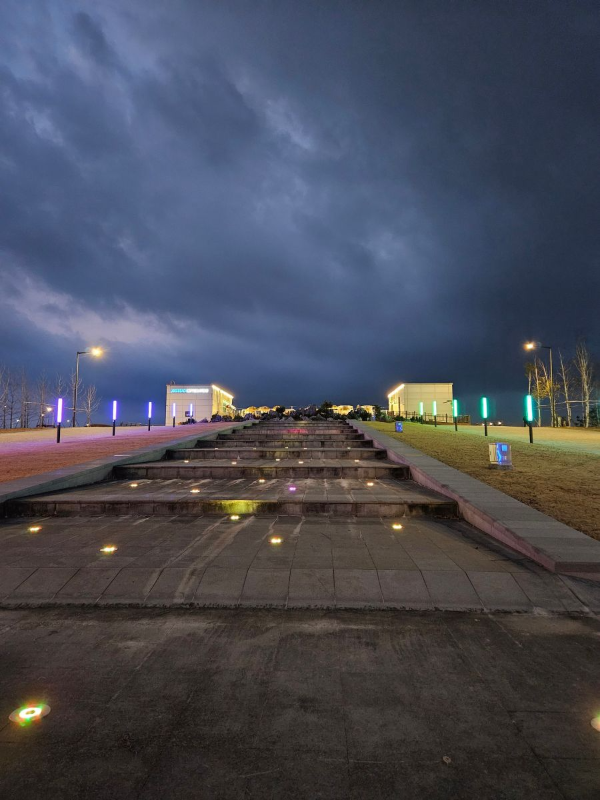 수변공원 중앙계단