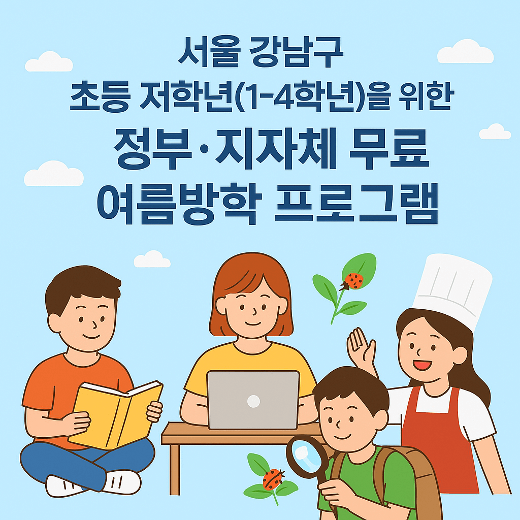 서울강남구여름방학프로그램