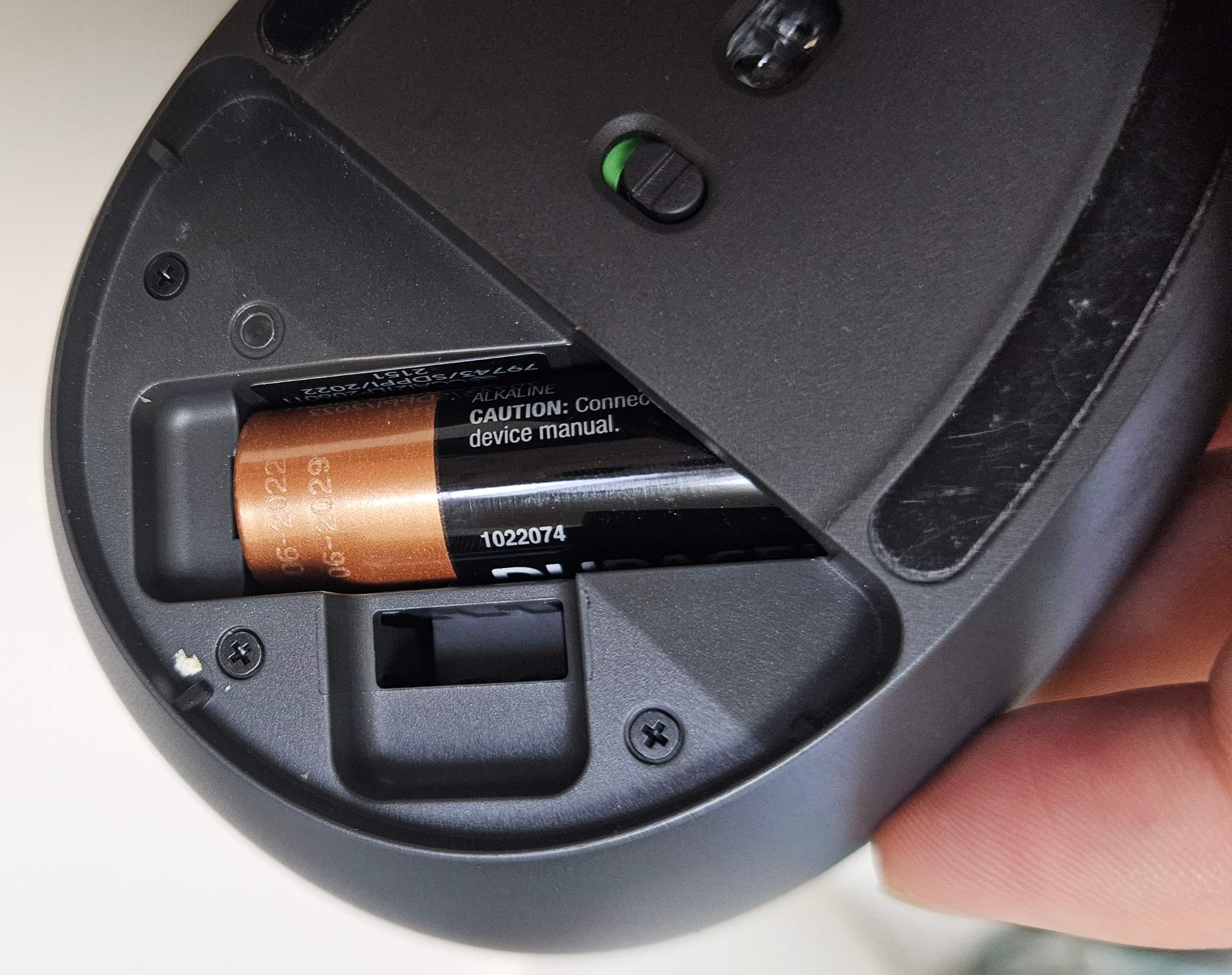 버티컬-마우스-건전지