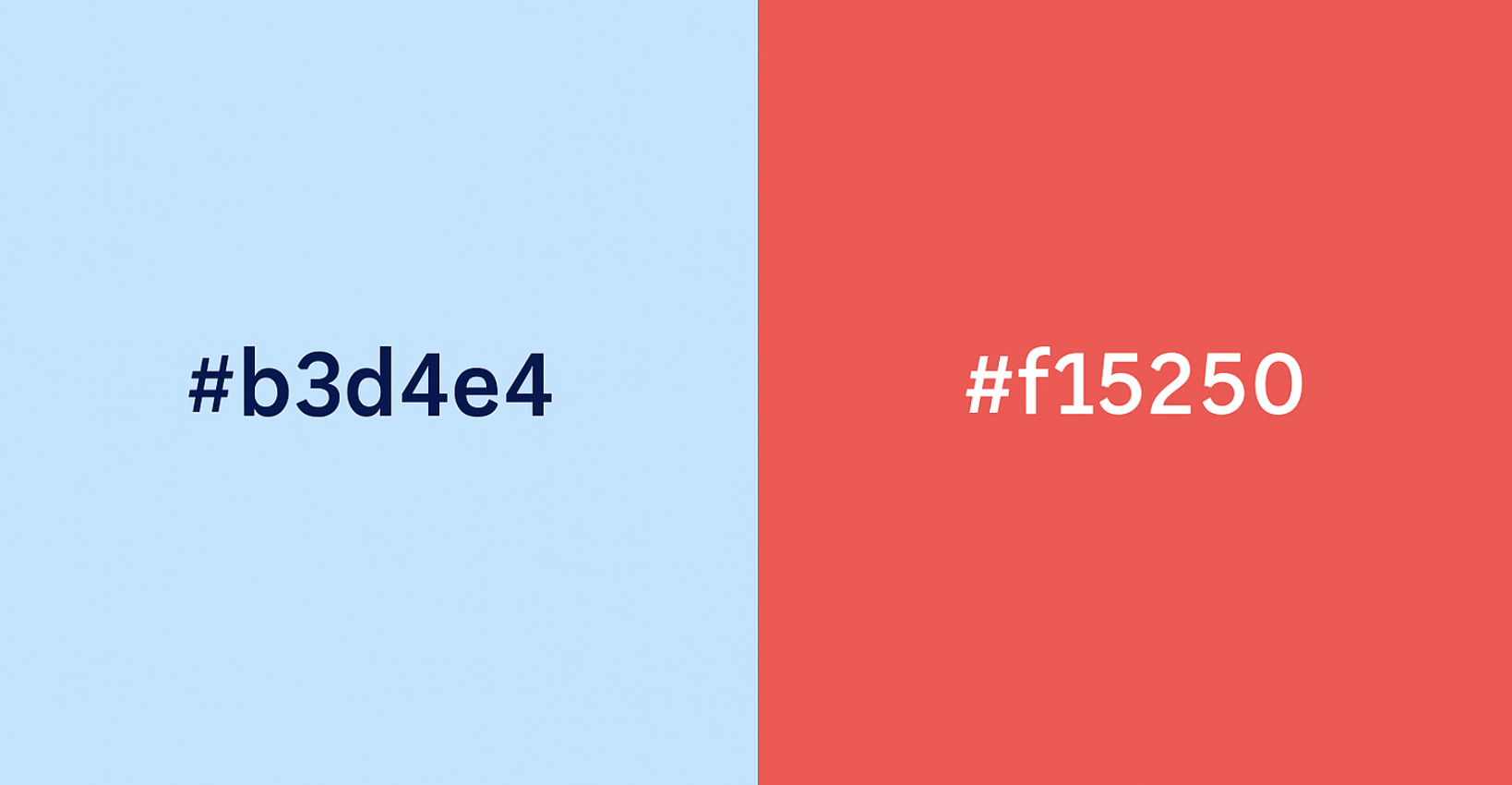 컬러 조합 배색 추천 코드 BEST12