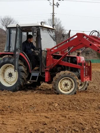 트랙터 초보 운전 PTO 4WD 밋션 작업 전 점검_7