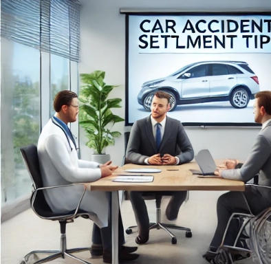 세 사람이 대화를 나누고 있는 모습