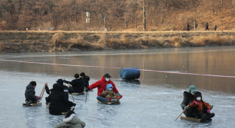 강화도 신선낚시터 빙어대잔치